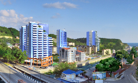 Краснодарский край, Туапсинский район, с.Ольгинка, д.3"А", Инвестконтракт отеля категории «четыре звезды»  (Соинвестирование)