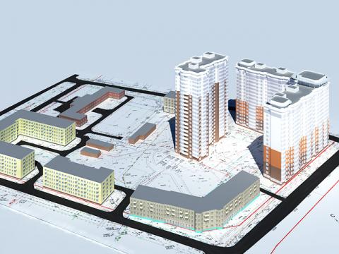 Москва, ул. Новохохловская, д. 15, инвестконтракт  ЖК наземной площадью до   80 ООО  м2 , Цена : 430.000.000 руб. (продажа)