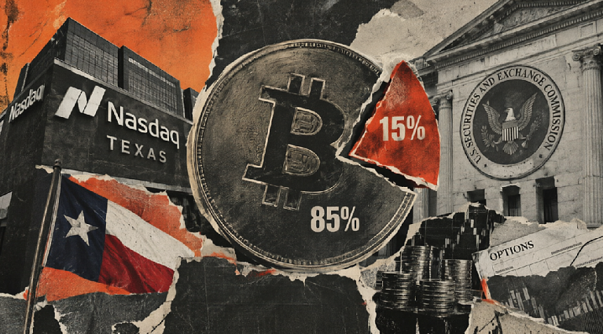 SEC и Nasdaq расширяют границы: биткоин-трасты получили 15% «свободы» для активных стратегий и деривативов