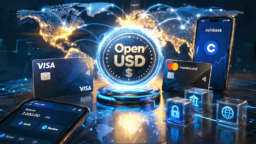 Visa, Stripe и BNY Mellon запускают стейблкоин OpenUSD