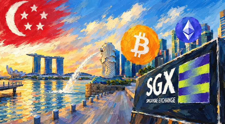 Сингапурская биржа (SGX) открывает американским институтам доступ к криптовалютным бессрочным фьючерсам