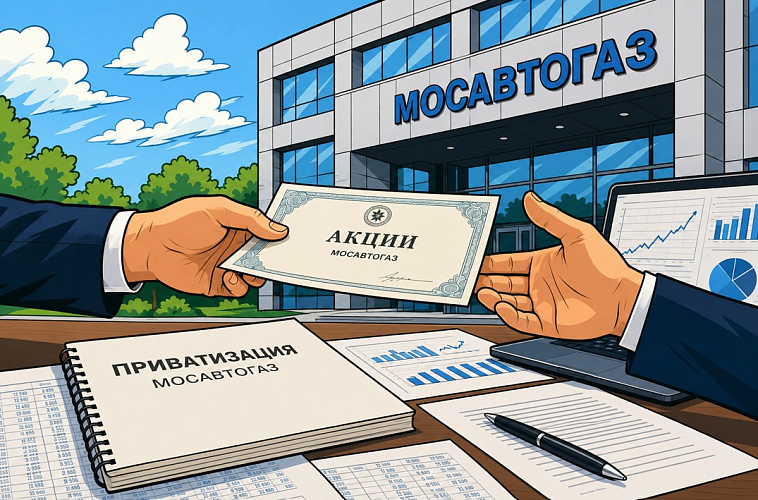 «Мосавтогаз» включили в план приватизации на 2026–2028 годы